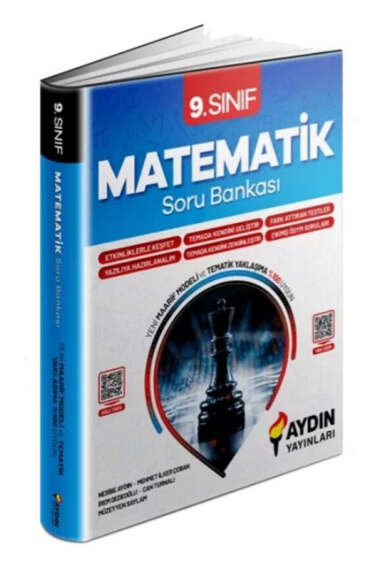 Aydın Yayınları 2025 9.Sınıf Matematik Soru Bankası - 1