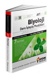 Aydın Yayınları 2025 AYT Biyoloji Ders İşleyiş Modülleri (7 Modül) - Aydın Yayınları
