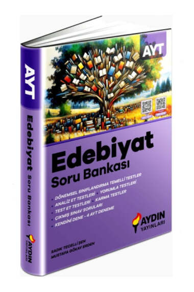 Aydın Yayınları 2025 AYT Edebiyat Soru Bankası - 1