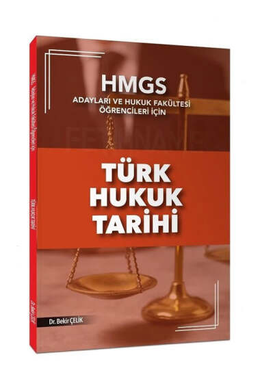 Bekir Çelik Yayınları HMGS Türk Hukuk Tarihi Konu Anlatımı - 1