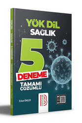Benim Hocam Yayınları YÖKDİL Sağlık Tamamı Çözümlü 5 Deneme - Benim Hocam Yayıncılık