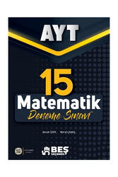Beş Seçenek Yayınları AYT Matematik 15 Deneme Sınavı - Beş Seçenek Yayınları