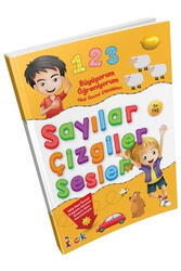 Bıcırık Yayınları Büyüyorum Öğreniyorum Okul Öncesi Etkinlikleri Sayılar Çizgiler Sesler - Bıcırık Yayınları