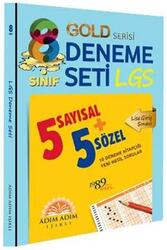 Adım Adım Işıklı 8. Sınıf LGS 10 Fasikül Deneme Gold Serisi - Bilal Işıklı