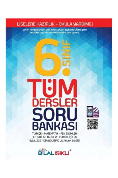 Bilal Işıklı Yayınları 6.Sınıf Tüm Dersler Soru Bankası - 1