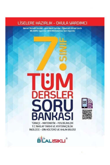 Bilal Işıklı Yayınları 2025 7.Sınıf Tüm Dersler Soru Bankası - 1