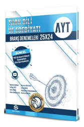 Bilgi Sarmal Yayınları 2024 AYT Türk Dili ve Edebiyatı 25x24 Branş Denemeleri - Bilgi Sarmal Yayınları