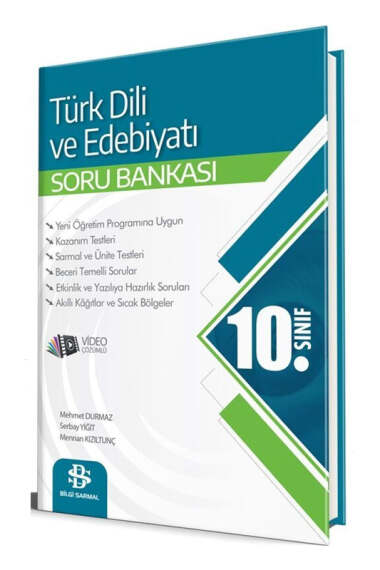 Bilgi Sarmal Yayınları 2025 10.Sınıf Türk Dili ve Edebiyatı Soru Bankası - 1