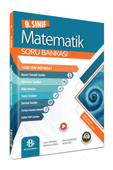 Bilgi Sarmal Yayınları 2025 9.Sınıf Matematik Soru Bankası - 1