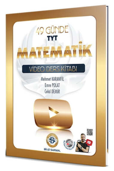Bilgi Sarmal Yayınları TYT Matematik 49 Günde Video Ders Kitabı - 1