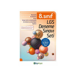​BilgiKüpü Yayınları 8. Sınıf LGS Deneme Sınav Seti - Bilgiküpü Yayınları