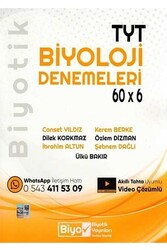 ​Biyotik Yayınları TYT Biyoloji 60×6 Denemeleri - Biyotik Yayınları