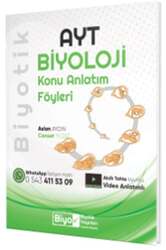 Biyotik Yayınları AYT Biyoloji Konu Anlatım Föyleri - Biyotik Yayınları