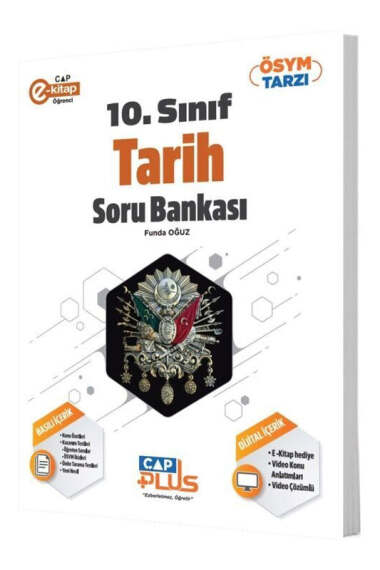 Çap Plus Yayınları 2025 10.Sınıf Tarih Soru Bankası - 1