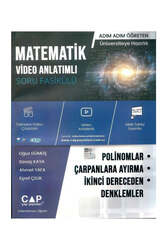 Çap Yayınları Polinomlar Çarpanlara Ayırma İkinci Dereceden Denklemler - Çap Yayınları