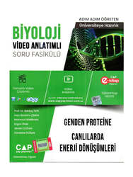 Çap Yayınları Üniversiteye Hazırlık Biyoloji Genden Proteine Canlılarda Enerji Dönüşümleri Konu Anlatımlı Soru Bankası - Çap Yayınları