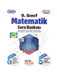 Çap Yayınları 9. Sınıf Anadolu Lisesi Matematik Plus Soru Bankası - Çap Yayınları