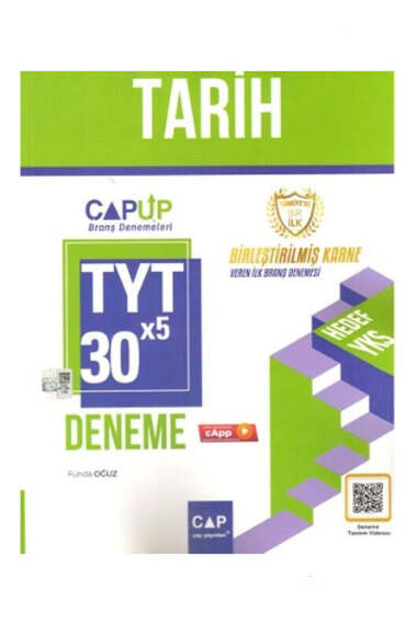 Çap Yayınları TYT Tarih 30 x 5 Up Deneme - 1