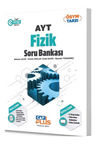 Çap Yayınları 2025 AYT Fizik Plus Soru Bankası - 1