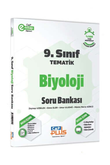 Çap Yayınları 2025 9. Sınıf Biyoloji Tematik Soru Bankası - 1