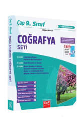 Çap Yayınları 2025 9.Sınıf Coğrafya Seti - Çap Yayınları