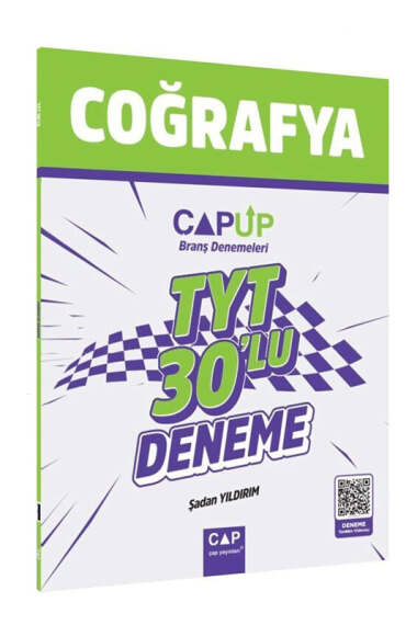 Çap Yayınları 2025 TYT Coğrafya 30x5 Up Deneme - 1