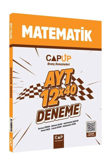 Çap Yayınları 2025 AYT Matematik 12x40 Up Deneme - 1