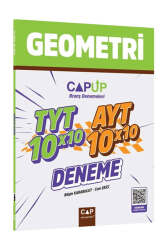 Çap Yayınları 2025 TYT-AYT Geometri 10x10 Up Deneme - Çap Yayınları