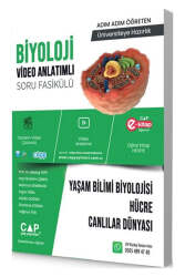 Çap Yayınları TYT-AYT Biyoloji Yaşam Bilimi Biyolojisi Hücre ve Canlılar Dünyası Soru Fasikülü - Çap Yayınları
