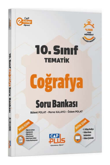 Çap Yayınları 10. Sınıf Coğrafya Tematik Soru Bankası - 1