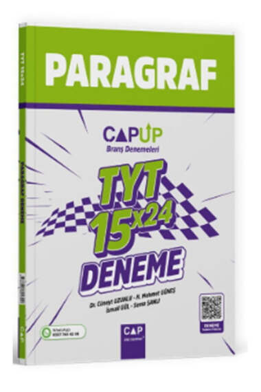 Çap Yayınları TYT Paragraf 15x24 Deneme - 1