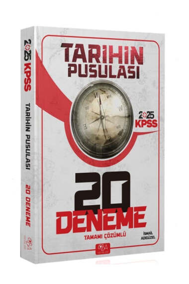 CBA Yayınları 2025 KPSS Tarihin Pusulası 20 Deneme - 1