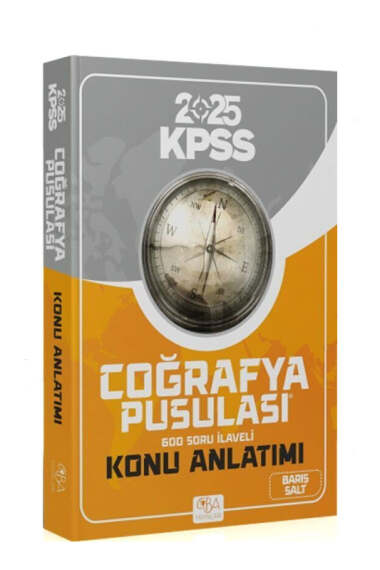 CBA Akademi 2025 KPSS Coğrafya Pusulası Konu Anlatımlı - 1