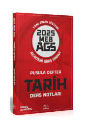CBA Yayınları 2025 MEB-AGS Tarihin Pusulası Defter Ders Notları - CBA Akademi