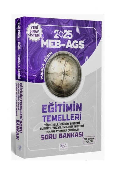 CBA Yayınları 2025 MEB-AGS Eğitimin Temelleri Tamamı Çözümlü Soru Bankası - 1