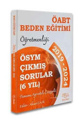 CBA Yayınları MEB-AGS ÖABT Beden Eğitimi Öğretmenliği Çıkmış Sorular Son 6 Yıl - CBA Akademi