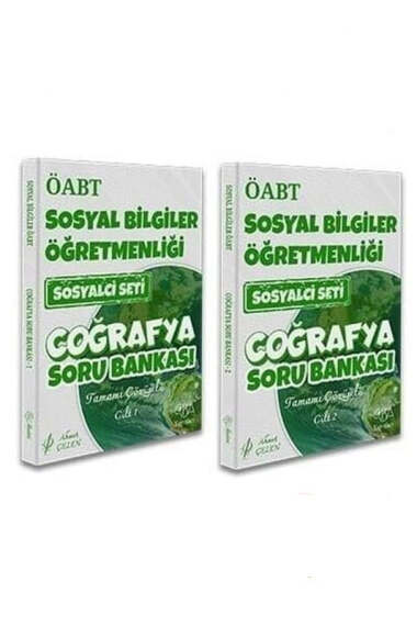 CBA Yayınları MEB-AGS ÖABT Sosyal Bilgiler Öğretmenliği Coğrafya Soru Bankası - 1