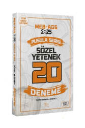CBA Yayınları 2025 MEB-AGS Sözel Yetenek 20 Deneme - CBA Akademi