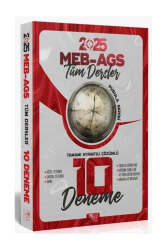 CBA Yayınları 2025 MEB-AGS Tamamı Çözümlü Tüm Dersler 10 Deneme - CBA Akademi