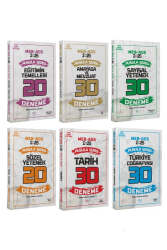 CBA Yayınları 2025 MEB-AGS Tüm Dersler Deneme Seti (6 Kitap) - CBA Akademi