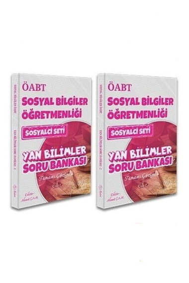CBA Yayınları MEB-AGS ÖABT Sosyal Bilgiler Öğretmenliği Yan Bilimler Soru Bankası Sosyalci Set - 1