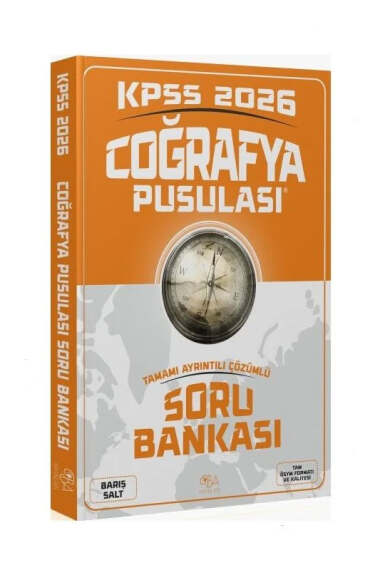 CBA Yayınları 2026 KPSS Coğrafya Pusulası Soru Bankası - 1