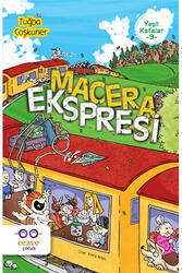Macera Ekspresi Yeşil Kafalar 3 Cezve Çocuk Yayınları - Cezve Çocuk Yayınları