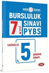 Data Yayınları 7. Sınıf Bursluluk Sınavı 5 Deneme Sınavı PYBS – İOKBS - Data Yayınları