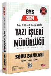 Data Yayınları 2024 GYS Adalet Bakanlığı Yazı İşleri Müdürlüğü Soru Bankası - Data Yayınları