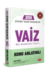 Data Yayınları 2024 Diyanet İşleri Başkanlığı Vaiz Din Hizmetleri Sınıfı Konu Anlatımlı - Data Yayınları