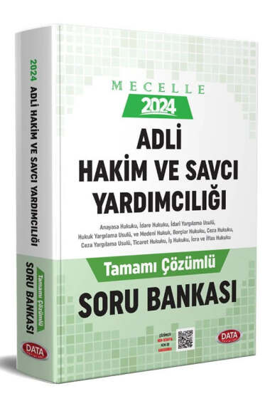 Data Yayınları 2024 Mecelle Adli Hakim Yardımcılığı Çözümlü Soru Bankası - 1