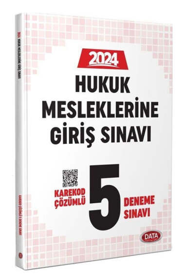 Data Yayınları 2024 Hukuk Mesleklerine Giriş Sınavı 5 Deneme - 1