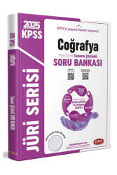 Data Yayınları 2025 KPSS Jüri Serisi Coğrafya Mini Özetli Tamamı Çözümlü Soru Bankası - Data Yayınları