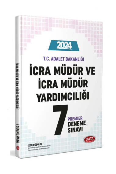 Data Yayınları 2024 Adalet Bakanlığı İcra Müdür ve Müdür Yardımcılığı 7 Deneme Sınavı - 1